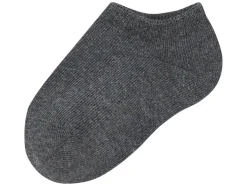 Calcetines tipo sneaker para niños, 10 pares, con algodón orgánico.