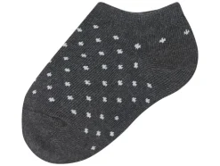 Calcetines tipo sneaker para niños, 10 pares, con algodón orgánico.