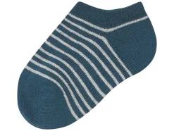 Calcetines tipo sneaker para niños, 10 pares, con algodón orgánico.
