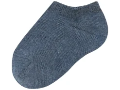 Calcetines tipo sneaker para niños, 10 pares, con algodón orgánico.