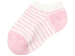 Calcetines tipo sneaker para niños, 10 pares, con algodón orgánico.