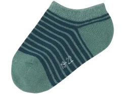 Calcetines tipo sneaker para niños, 10 pares, con algodón orgánico.