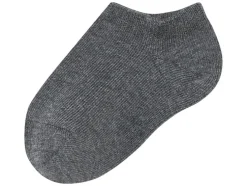 Calcetines tipo sneaker para niños, 10 pares, con algodón orgánico.