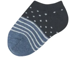 Calcetines tipo sneaker para niños, 10 pares, con algodón orgánico.