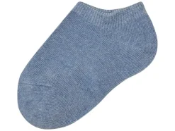 Calcetines tipo sneaker para niños, 10 pares, con algodón orgánico.