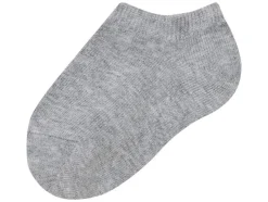 Calcetines tipo sneaker para niños, 10 pares, con algodón orgánico.