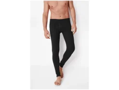 Calzoncillos largos de canalé fino para hombre