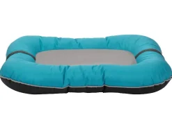 Cama para perros de exterior, con superficie repelente al agua.