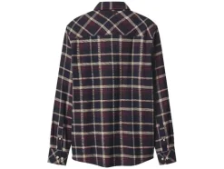 Camisa casual de franela para hombre