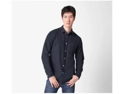 Camisa casual de franela para hombre