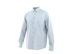 Camisa casual de hombre con lino.