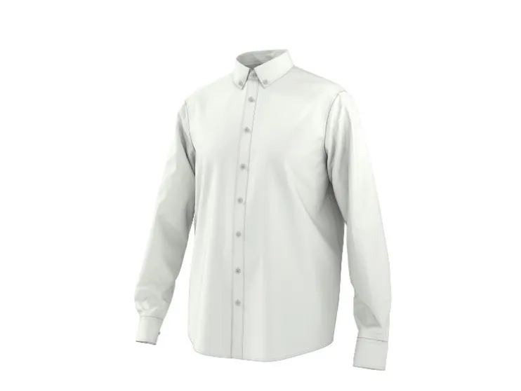 Camisa casual de hombre con lino.