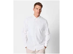 Camisa casual de hombre con lino.