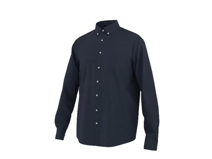 Camisa casual de hombre con lino.