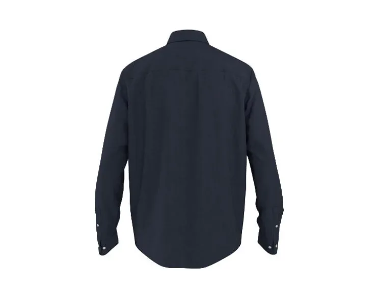 Camisa casual de hombre con lino.