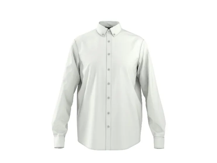 Camisa casual de hombre con lino.