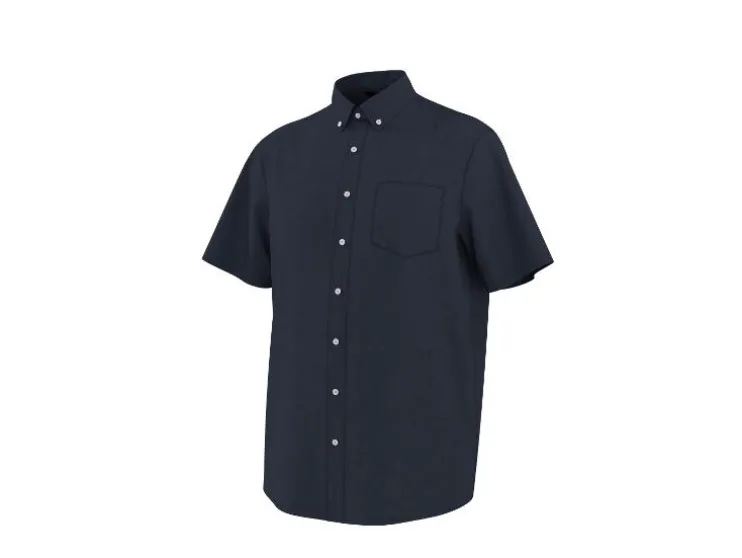 Camisa casual de hombre con lino.