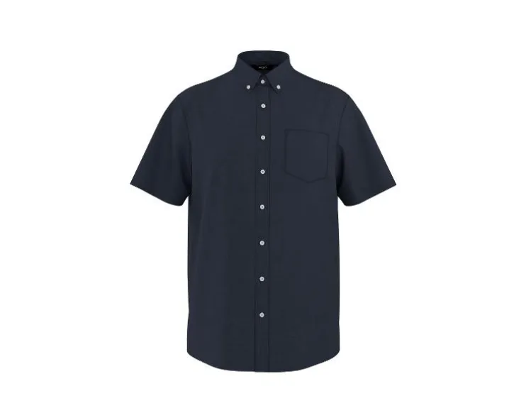 Camisa casual de hombre con lino.
