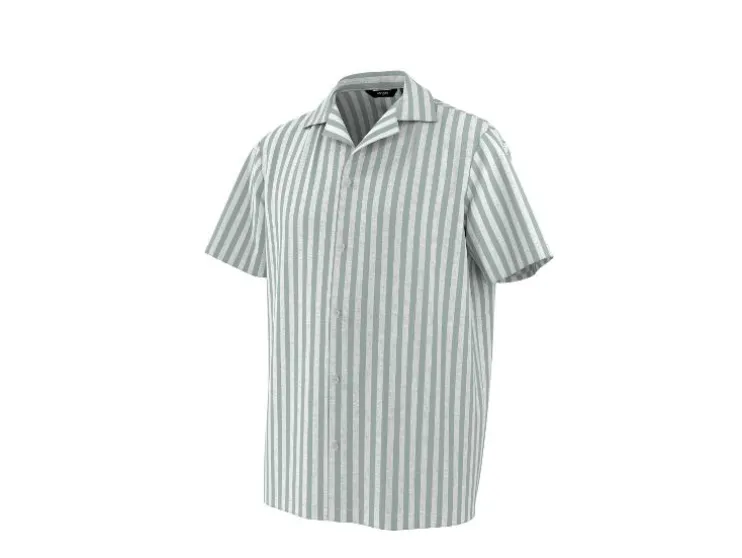 Camisa casual de hombre con lino.