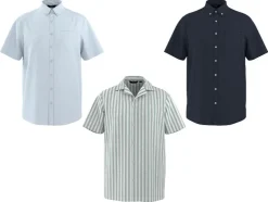Camisa casual de hombre con lino.