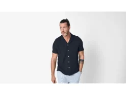 Camisa casual de muselina