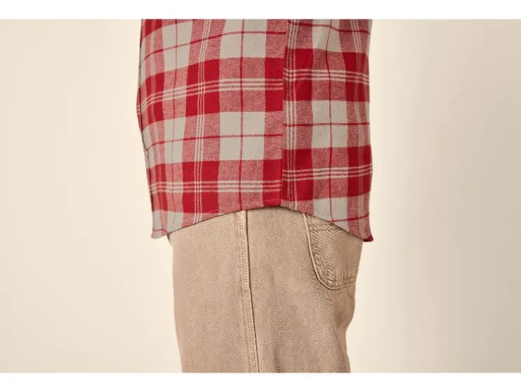 Camisa de franela para hombre