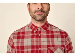 Camisa de franela para hombre