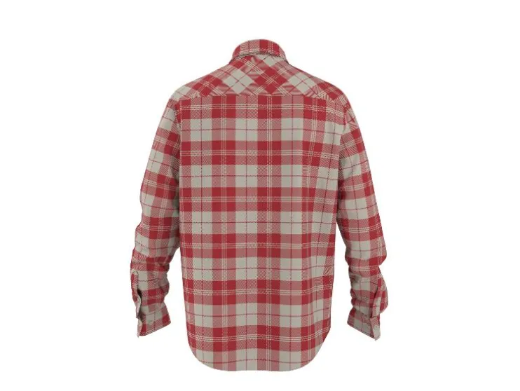 Camisa de franela para hombre