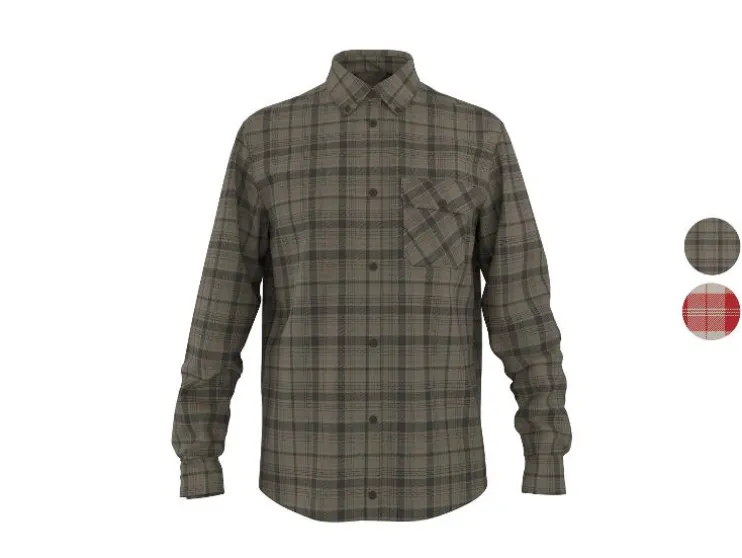 Camisa de franela para hombre