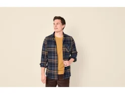 Camisa de franela para hombre