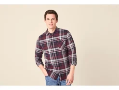 Camisa de franela para hombre