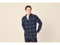 Camisa de franela para hombre