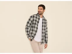 Camisa de franela para hombre