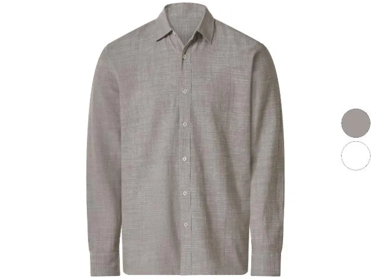 Camisa de hombre, corte regular.