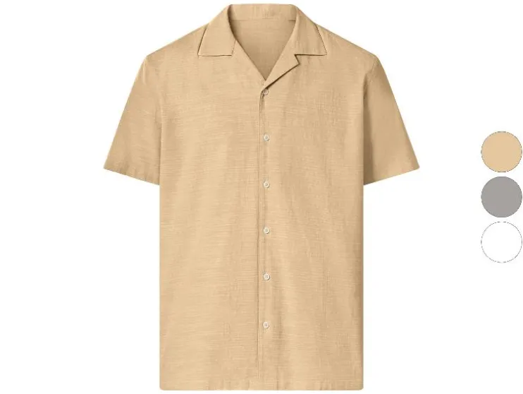 Camisa de hombre, corte regular.