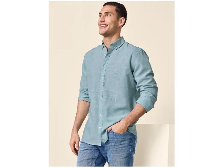 Camisa de hombre de lino
