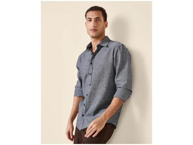 Camisa de hombre de lino
