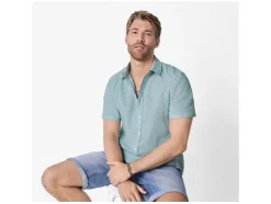 Camisa de hombre de lino.