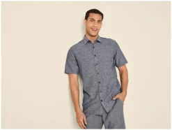 Camisa de hombre de lino