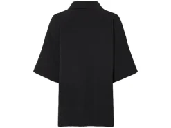Camisa de hombre/mujer, efecto satén.