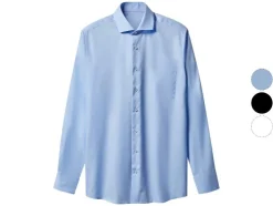 Camisa de negocios para hombre, corte regular.