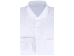 Camisa de negocios para hombre, corte regular.