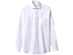 Camisa de negocios para hombre, corte regular.