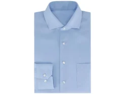 Camisa de negocios para hombre, corte regular.