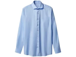 Camisa de negocios para hombre, corte regular.
