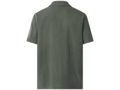 Camisa informal de muselina para hombre