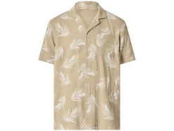 Camisa informal de muselina para hombre