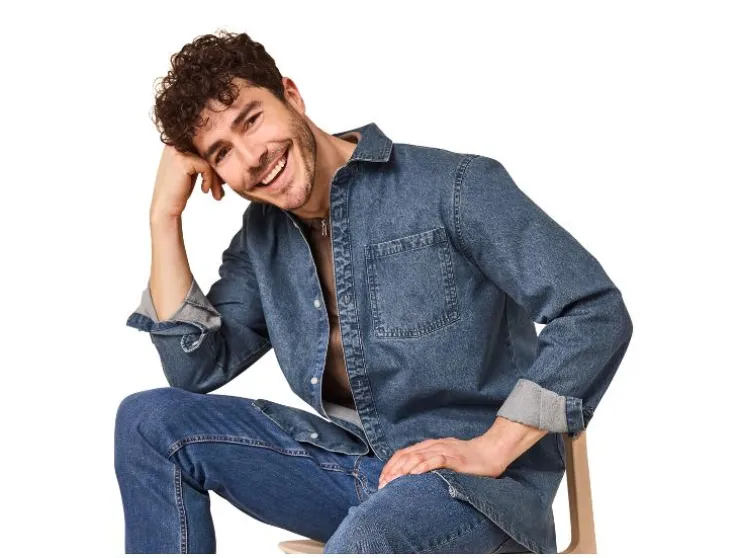 Camisa vaquera de hombre