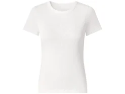 Camiseta de canalé para mujer