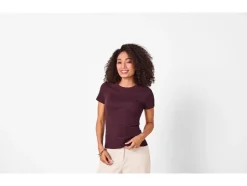 Camiseta de canalé para mujer